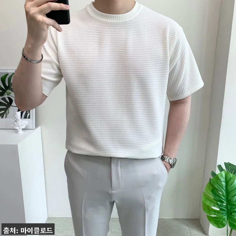 남자 빅사이즈 반팔 와플 무지 여름 티셔츠, 1만 원대 무료배송으로 눈여겨본 여름 이슈템 15 남자 빅사이즈 반팔 와플 무지 여름 관련 이미지 6