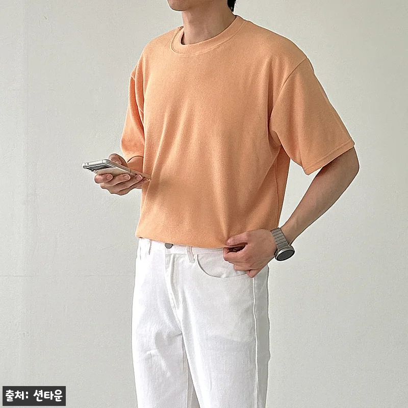 1+1 남자오버핏반팔티 아이스 쿨링 관련 이미지 7