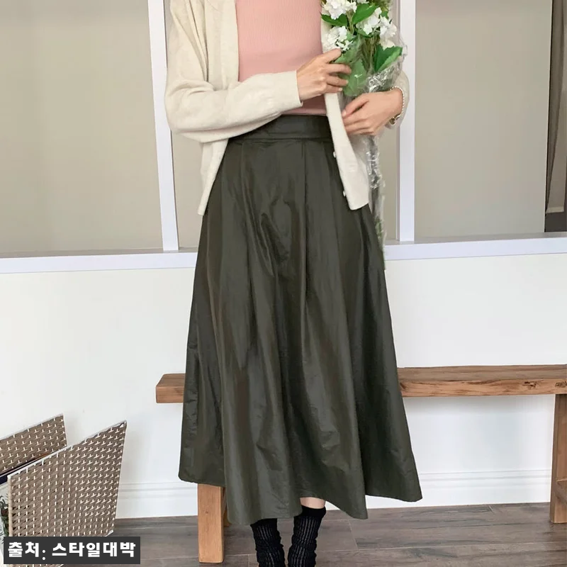 29,800원 특가, 스타일대박 나일론 코팅 핀턱 A라인 롱스커트 구매 전 체크 후기 19 29,800원 특가, 스타일대박 나일 관련 이미지 8