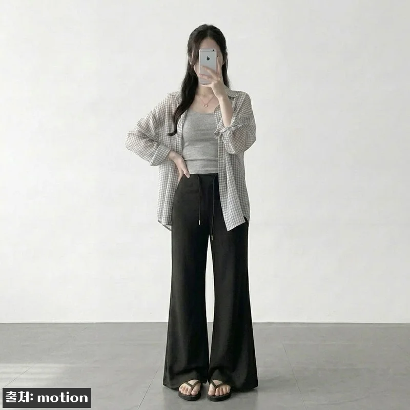 1+1 키작녀 기모 일반 부츠컷 트레이닝 팬츠, 수선 고민 덜어주는 2단 기장 이슈템 20 1+1 키작녀 기모 일반 부츠컷 트레 관련 이미지 8