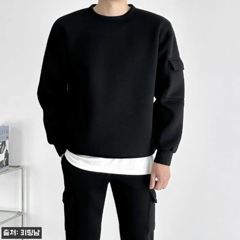 남자 론돈 네오프렌 맨투맨 카고 조거 관련 이미지 8