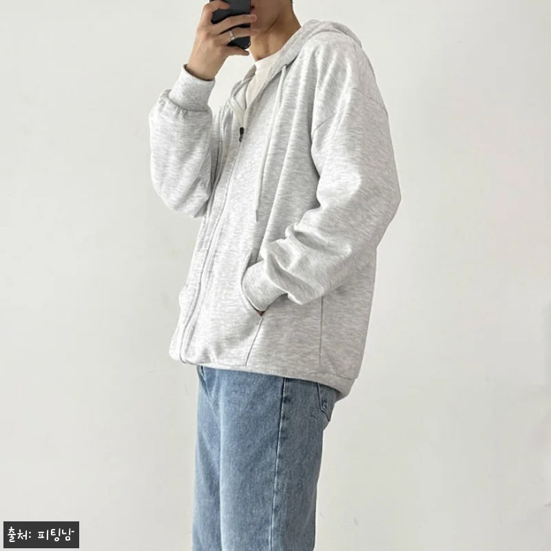 남자 브래치 봄 가을 투웨이 무지 후 관련 이미지 8