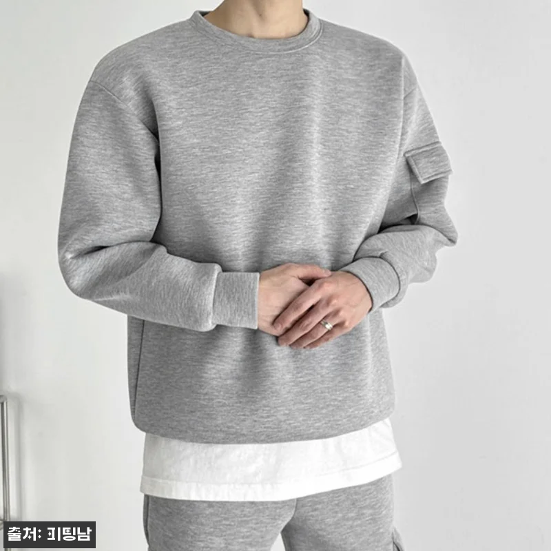 남자 론돈 네오프렌 맨투맨 카고 조거 관련 이미지 9