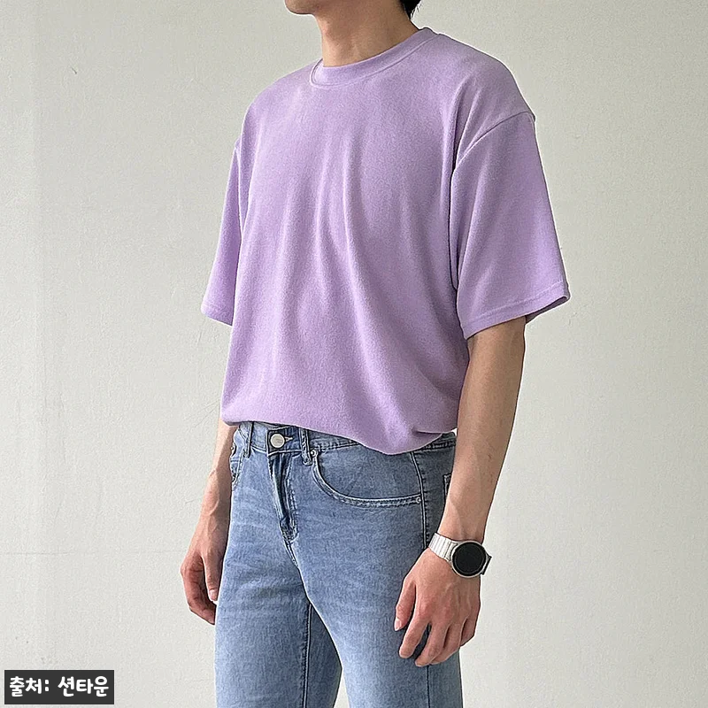 1+1 남자오버핏반팔티 아이스 쿨링 관련 이미지 9