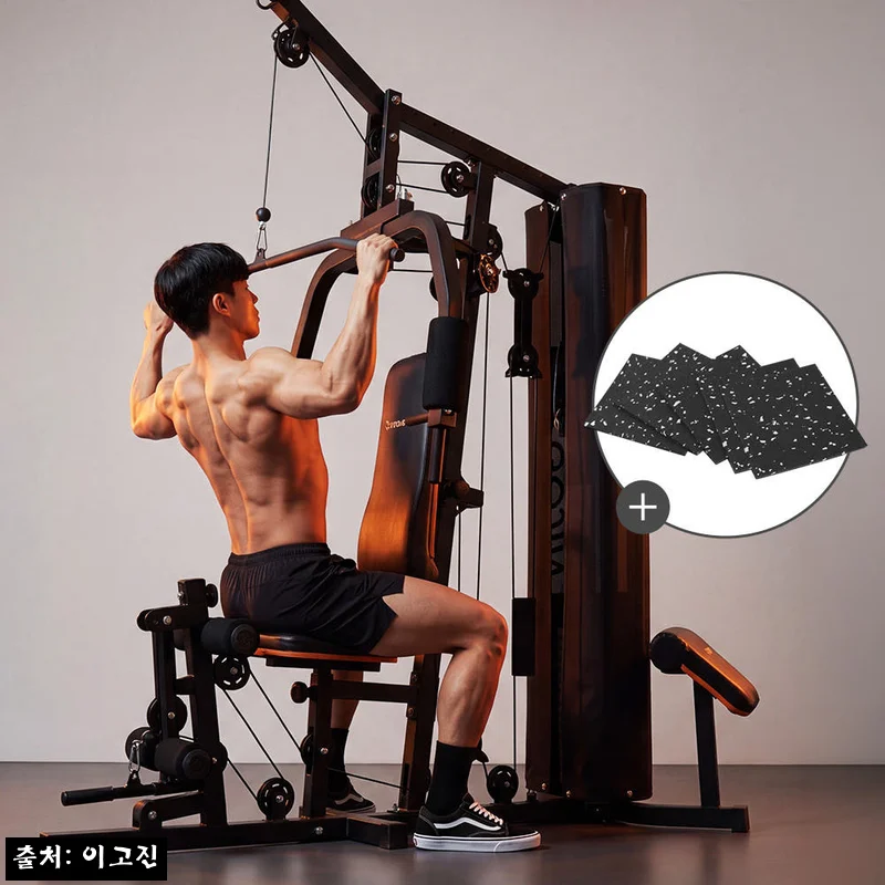 이고진 멀티 홈짐 EX006A 구매 전 체크 후기, 68kg 블럭 레그프레스 홈짐 이슈템