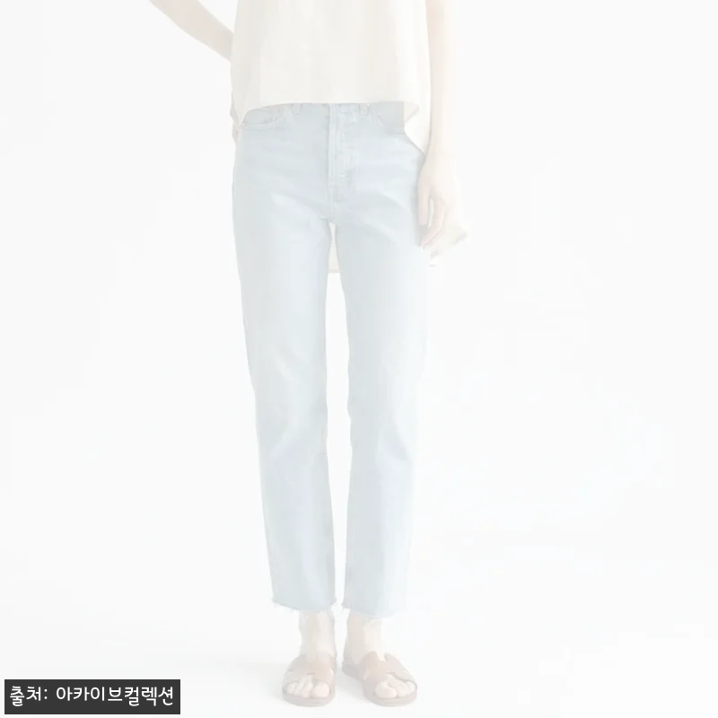 토템 여성 연청 오가닉 코튼 데님팬츠 222235741, 74% 할인 중이라 구매 전 꼭 확인한 후기