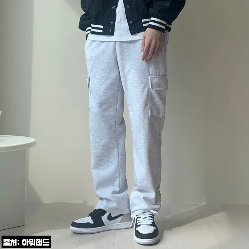 스웨트팬츠 남자와이드트레이닝팬츠 통큰바지, 편한 일주일룩 찾을 때 눈여겨볼 할인템