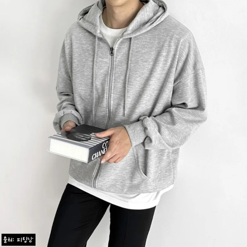 남자 브래치 봄 가을 투웨이 무지 후드집업, 간절기 기본템으로 눈여겨볼 이유