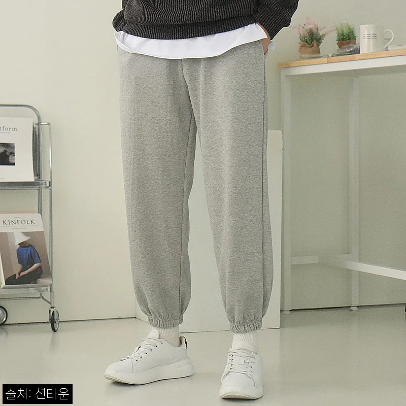 남자조거팬츠 고무줄 트레이닝 남성면바지 남자와이드팬츠, 1만 원대 데일리 팬츠 구매 전 체크